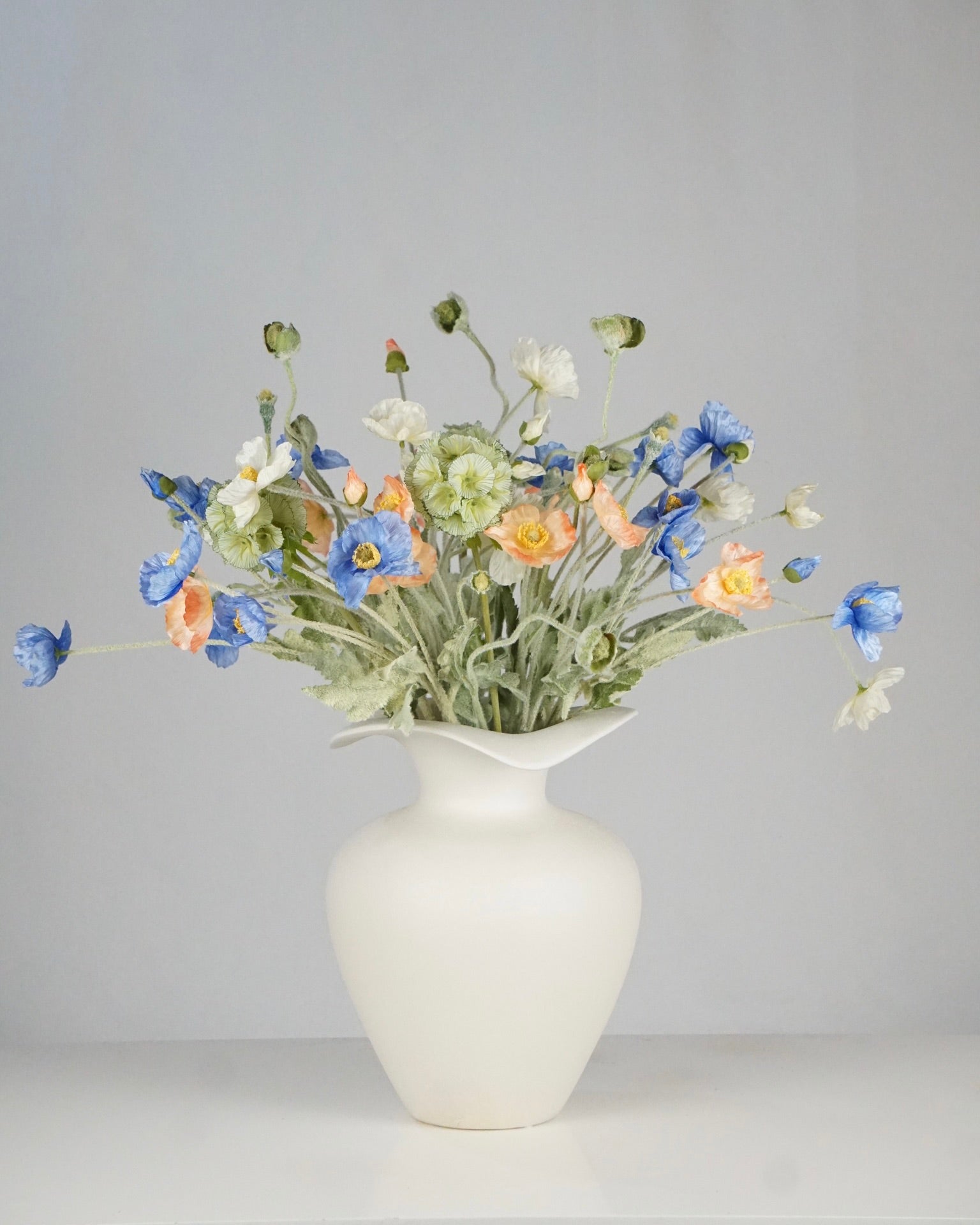 Vagues et fleurs