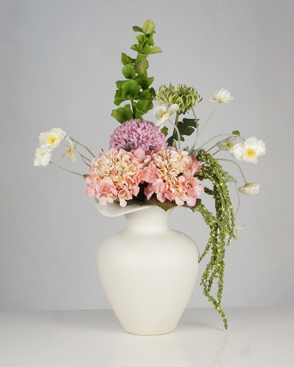 Cascade de blush doux