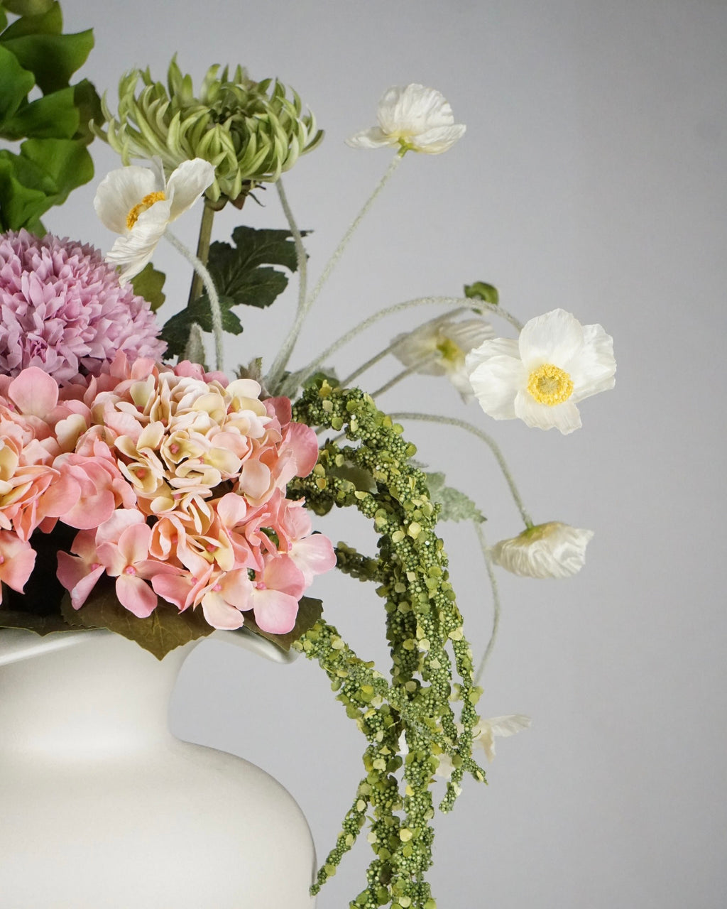 Cascade de blush doux