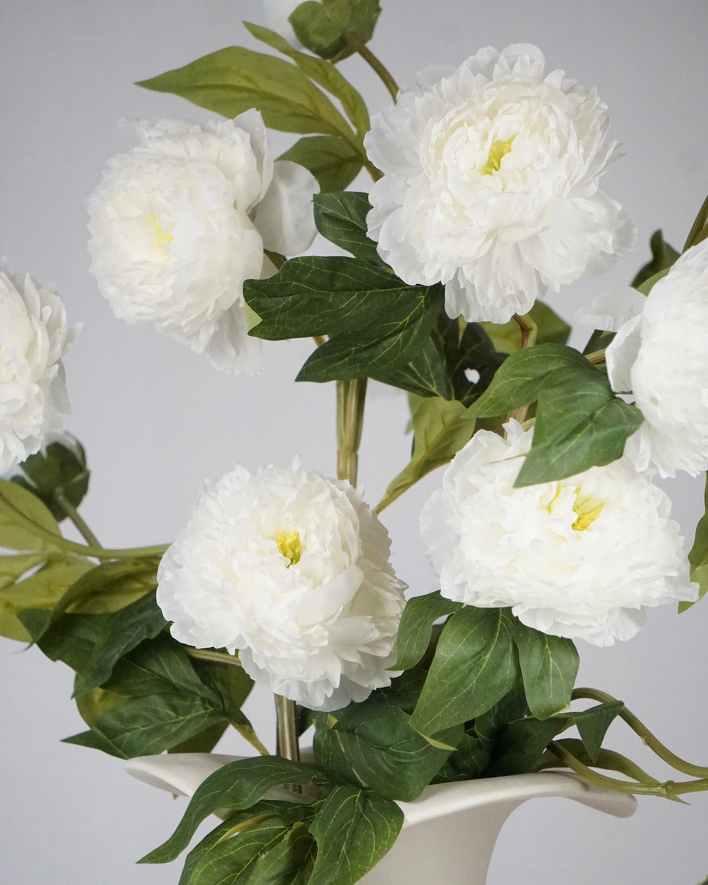 Pfingstrosen Bouquet Weiss